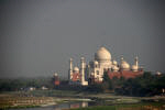 Taj Mahal from Agra Fort