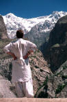 Hunza River from Altit Fort